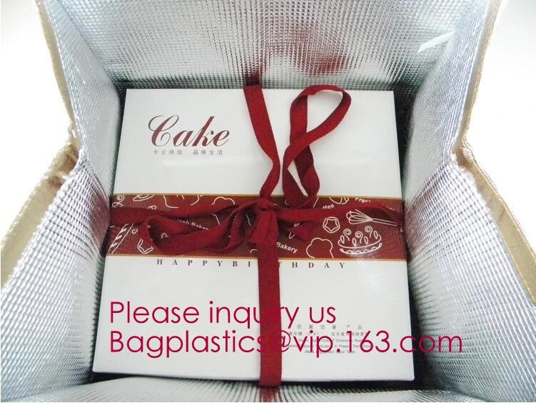 custom bulk waterproof large soft folding food delivery picnic lunch tote grocery cooler bag aluminum foil thermal bags