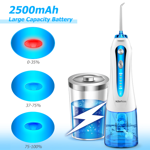 Multimode Cordless Water Flosser For Teeth IPX7 Waterproof Professional