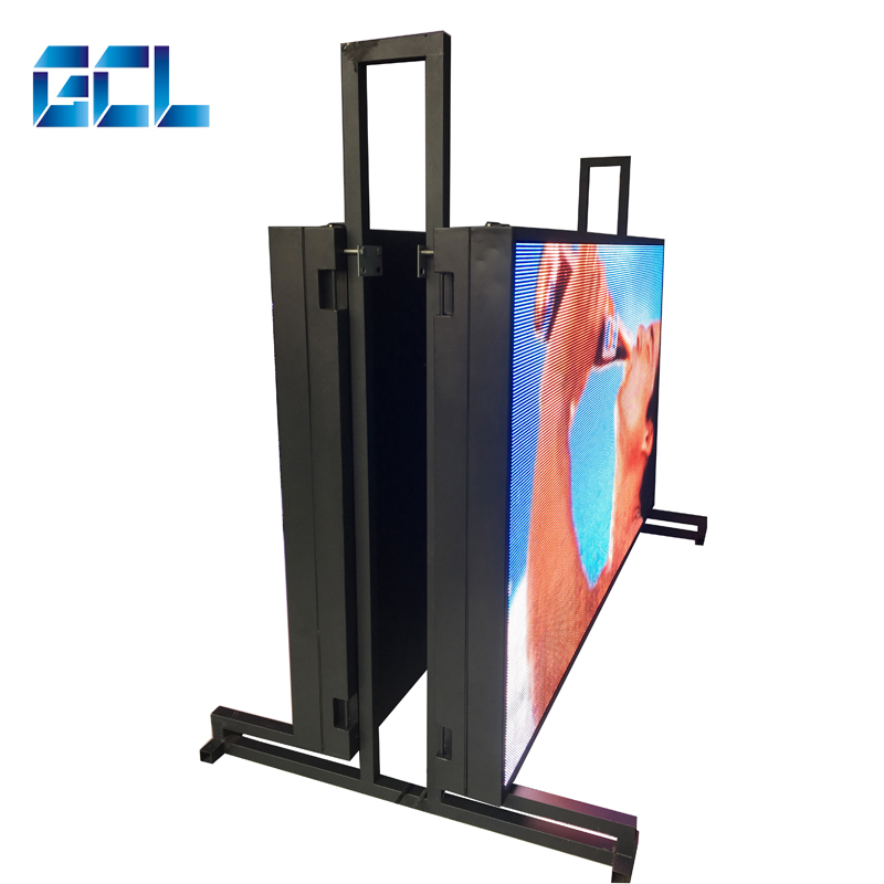 Outdoor Iron Cabinet P4 P5 P6 Led Display Screen for Advertising Digital Billboard