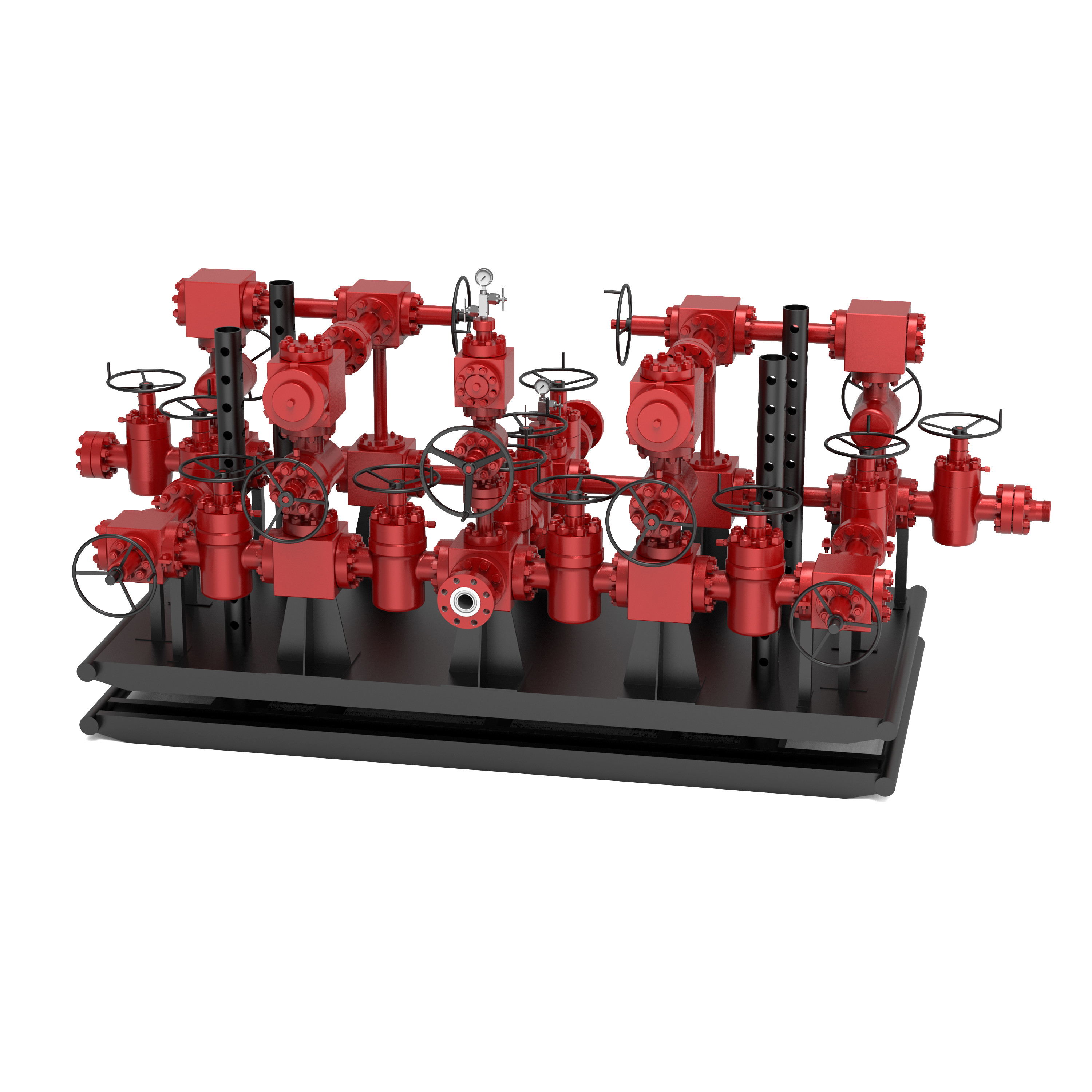OEM Drilling Rig Choke Manifold DD-HH 2000-20000psi For Controlling Blowout