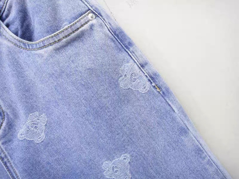 100% Cotton Printed Denim Fabric 7 Oz Shrink Resistant