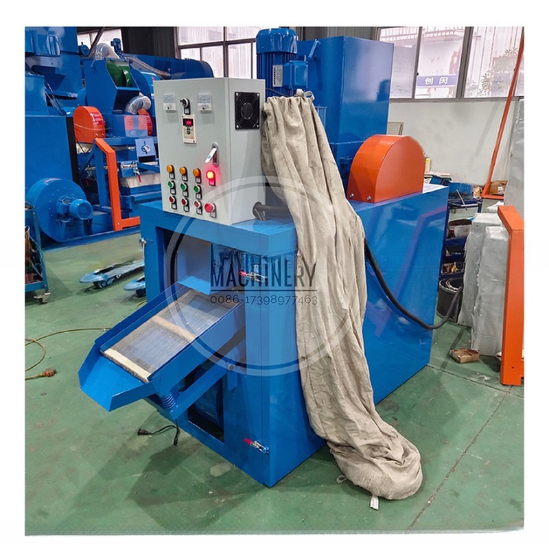Copper Wire Recycling Equipment for 400-500kg/h Three Phase Voltage Waste Wire Shredder