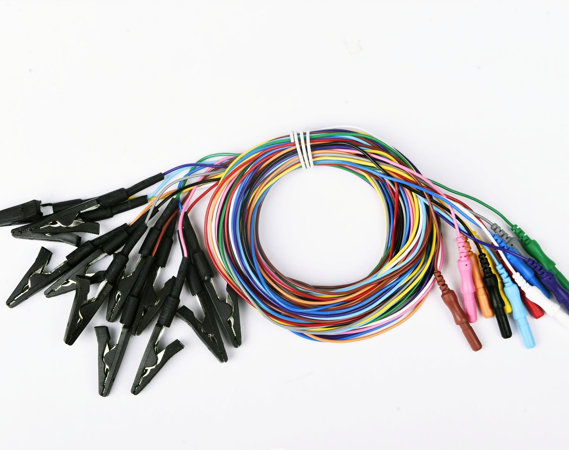 Reusable Colorful Alligator Clips 12 Colors With Standard 1 Pin DIN