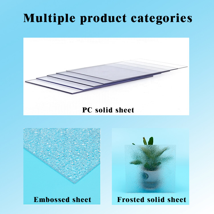 24 X 24 24 X 48 Polycarbonate Sheet Hollow Pc Transparent Sheet