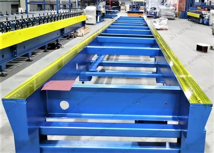 6 Ton Metal Roofing Machine Automatic PPGI Steel Sheet Making Equipment