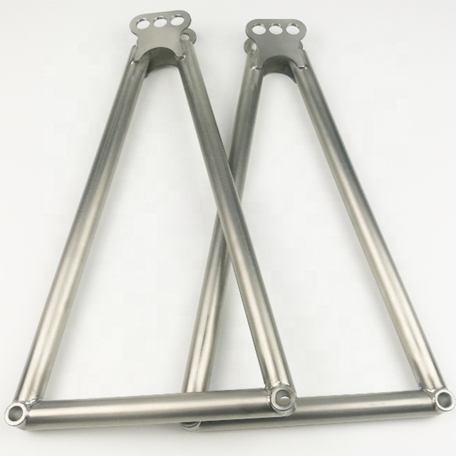Sprint Car Triple-X Universal Fitment Easy Installation Jacobs Ladder with Natural Titanium 13 5/8" 14" and Three Holes