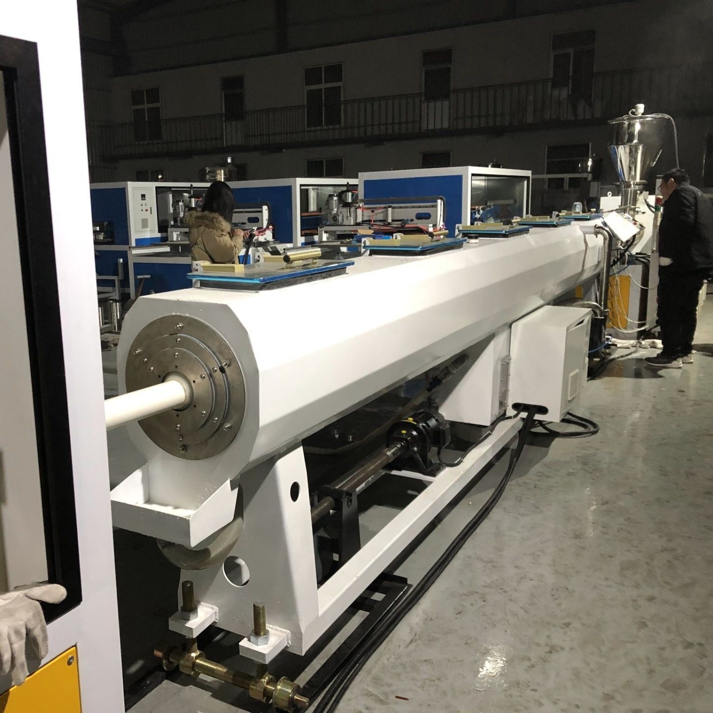 High-Performance PVC Pipe Production Line for Water Supply and Drain Requirements