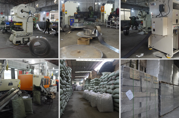Pall Ring Metal Tower Packing 25*25*0.3mm Diameter For Gas Scrubbing