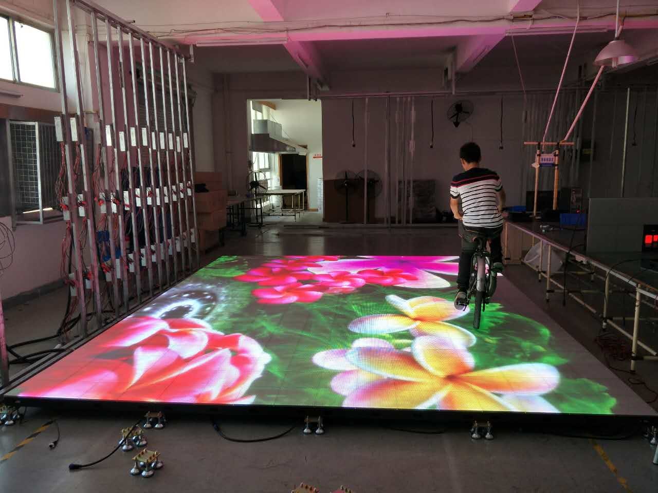 Indoor Led Video Wall Rental P4.81 HD Full Color Led Dance Floor Display For Event