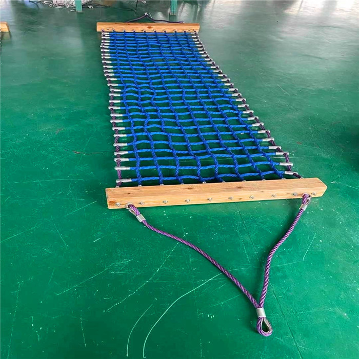 Rope Hanging Adult Hammock Swings Handmade Polyester Customized