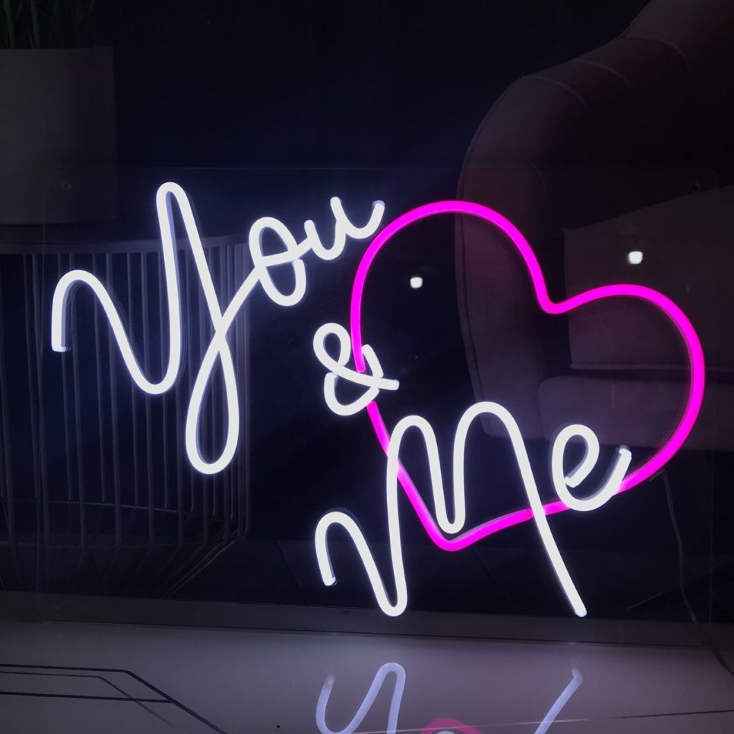 Silicone 35cm LED Neon Signs 35cm Silicone 3d Led Letter Signs