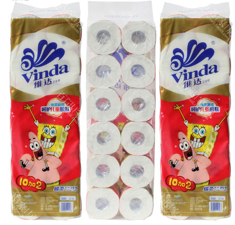 Single Double Layers Toilet Tissue Roll Machine For Making And Packing
