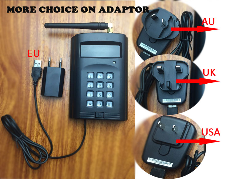 Simple Electronic Self-take Queue Management Keyboard With Token Display System