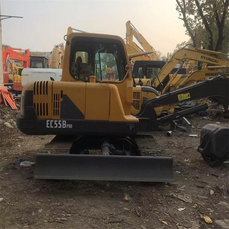 2019 Used Volvo EC55 excavator EC55B Crawler digger ORIGINAL Hydraulic Cylinder hot sellin
