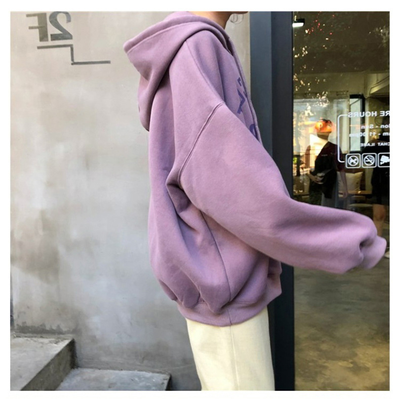 2021 New arrival hoodie sweatshirt women long sleeve clothing custom embroidered printing autumn pullover