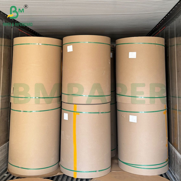 300gsm - 450gsm Solid Unbleached Kraft Cardboard for Tubes and Cores