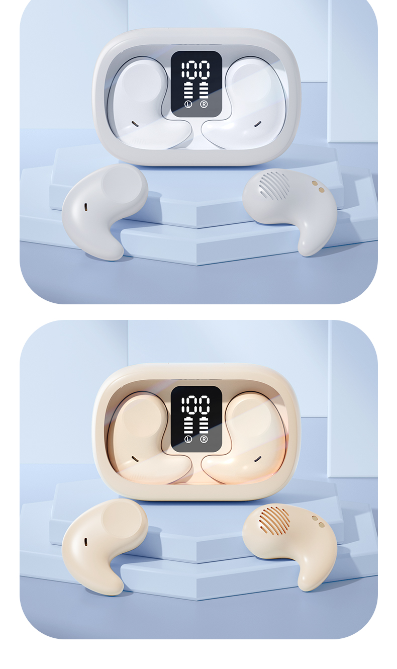 Wireless Stereo Headphones with AI Call Noise Cancelling 30H Playing Time AAC Codecs