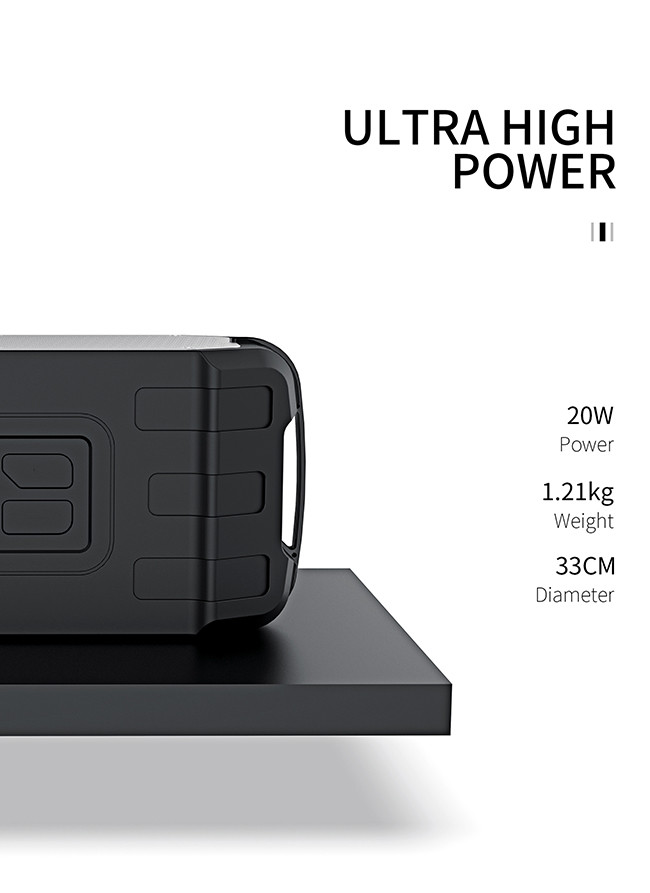 Micro USB 2400mah Large Batter 30ft Portable Mini Bluetooth Speaker