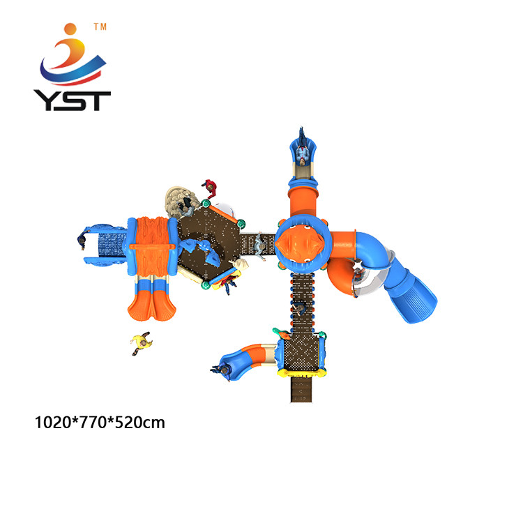 Waterproof Funny Kids Playground Slide , Indoor Climbing Toys For Toddlers
