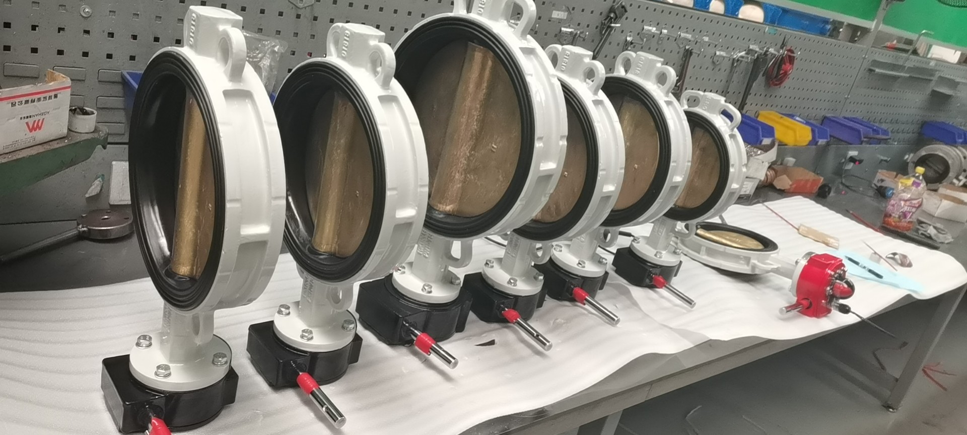 DoubleTriple Eccentric Offset Flanged Butterfly Valves Manual Gearbox Electric Pneumatic PN16 25 40 Cast Steel Ductile