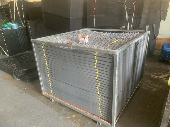Induced Draft Cooling Tower Fill Material Cooling Tower Fill Pack Counter Flow 610mm 9