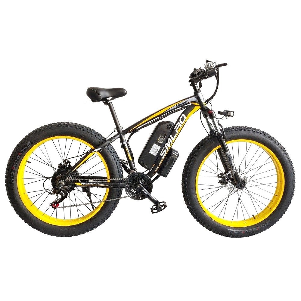 ODM 26 Inch Fat Tire Electric Bike With 48V 17.5AH Lithium Battery