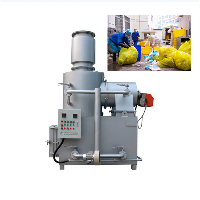 Other Core Components 1000l/h Supply Smokeless Medical Waste Incinerator Online Support
