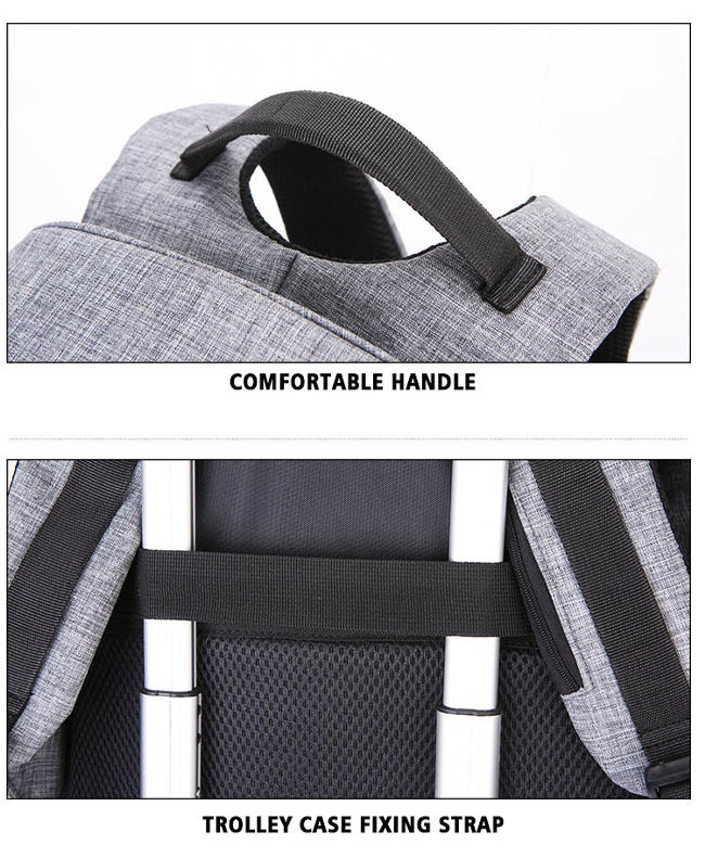 20L 39L Polyester Outdoor Waterproof Backpack With USB Charging