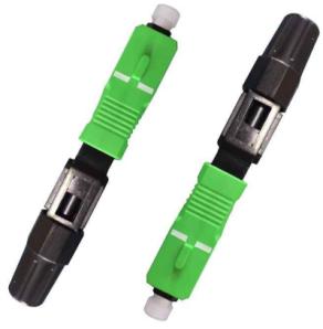 OEM LC APC Connector , Fast Connect Fiber Connectors For Telecommunication
