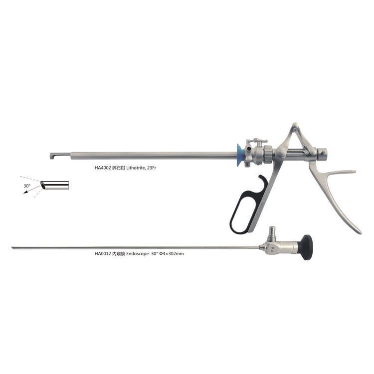 Medical Urology Instruments Endoscope Straight Head Lithotrite