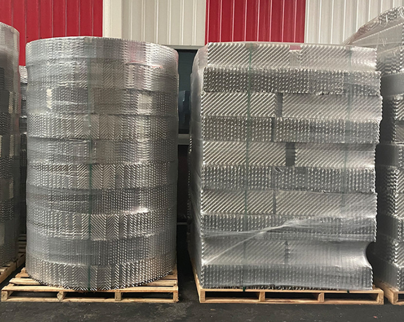 450Y SS304 Corrugated Plate Fractional Distillation Packing