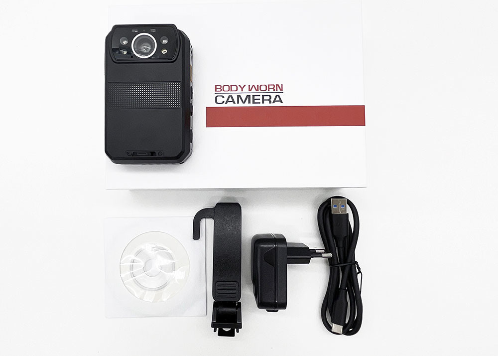 42MP 4G WIFI Wireless Body Cameras GPS Glonass Location CE FCC Certificated