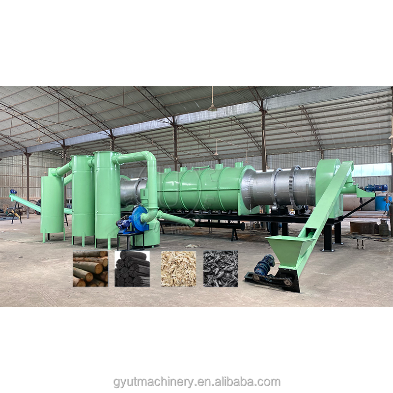 Energy-saving Coconut Shell Activated Carbon Making Machine for 2.2kw Voltage 380/220