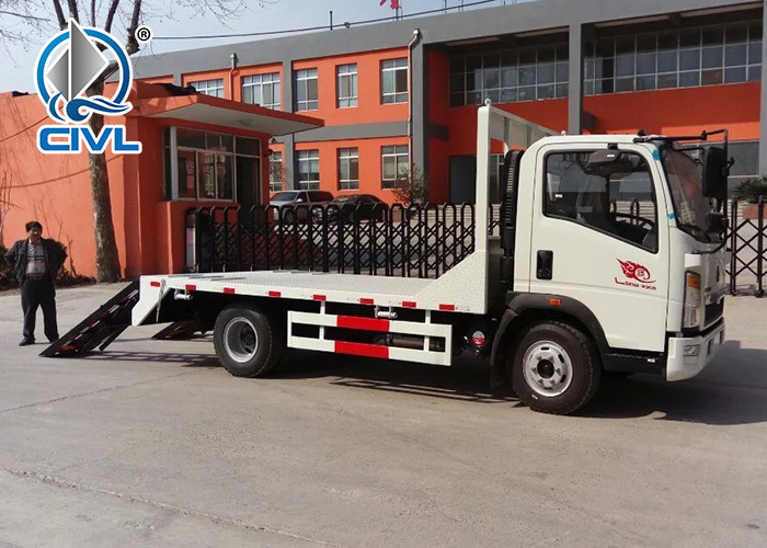 Euro 4 120hp 4x2 Wrecker Tow Truck 120L fule tank With Cummins Engine