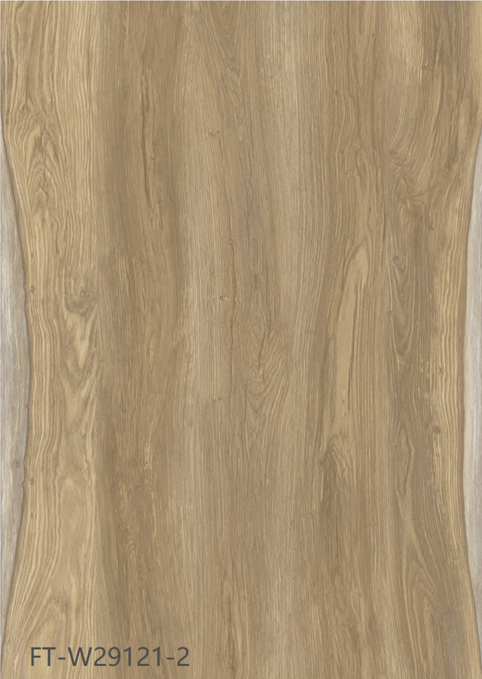 GKBM FT-W29121 183mm Fireproof Wear Resistance Splicing Rose Wood Stone Vinyl Composite Click SPC Flooring