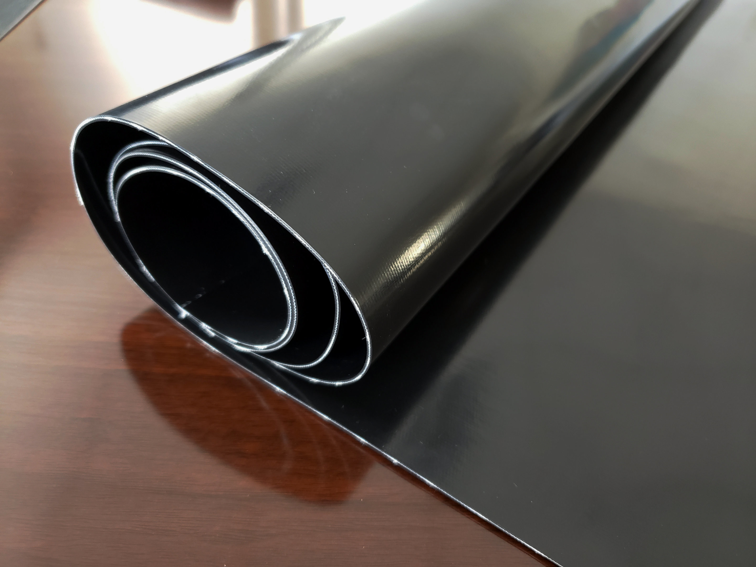 Rubber Sheet, NBR Rubber Sheet Black color insert 1PLY Fabric