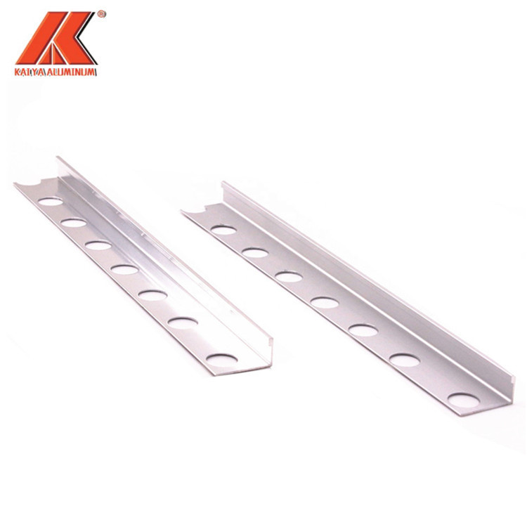Matte Silver 27cm Square Tile Decorative Aluminum Trim Anodized