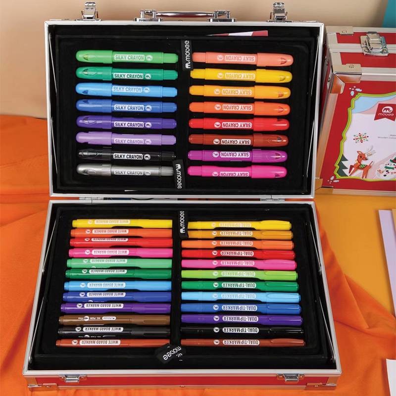 Portable Children Painting Set Luxury Gift Removable Kids Art Set