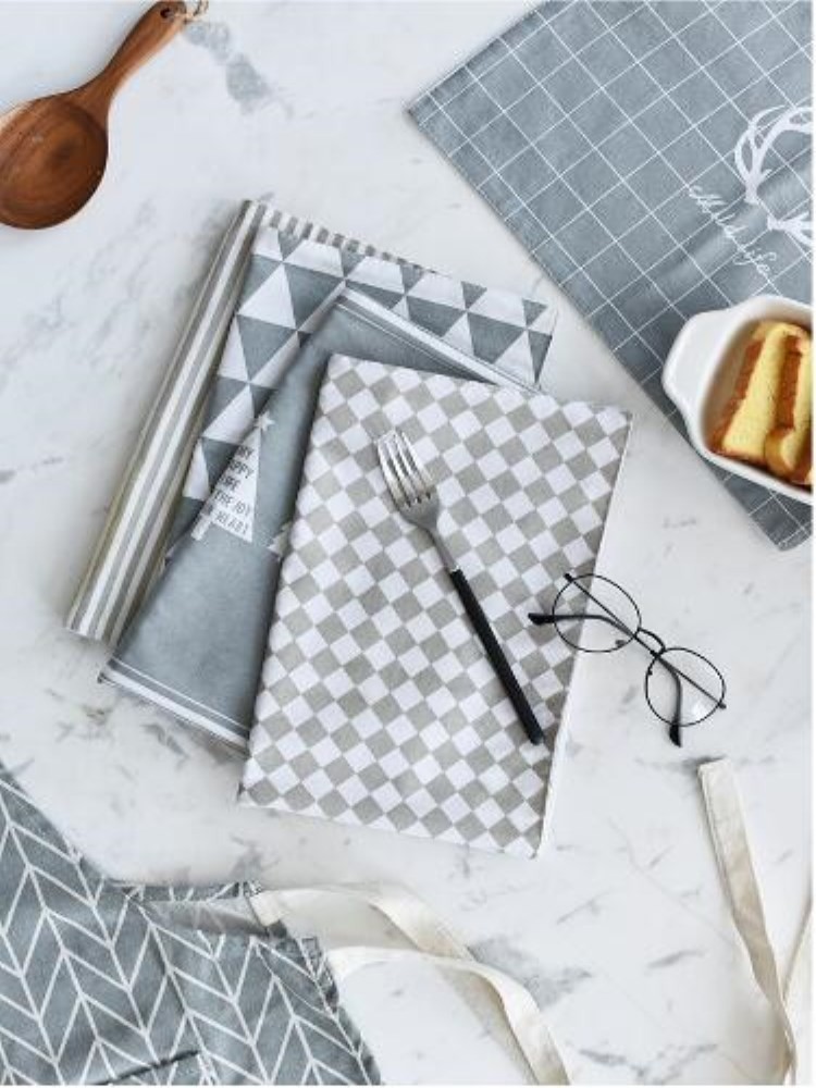 Exquisite Fast Absorbent Cotton Table Cloth 100% Bamboo Fiber