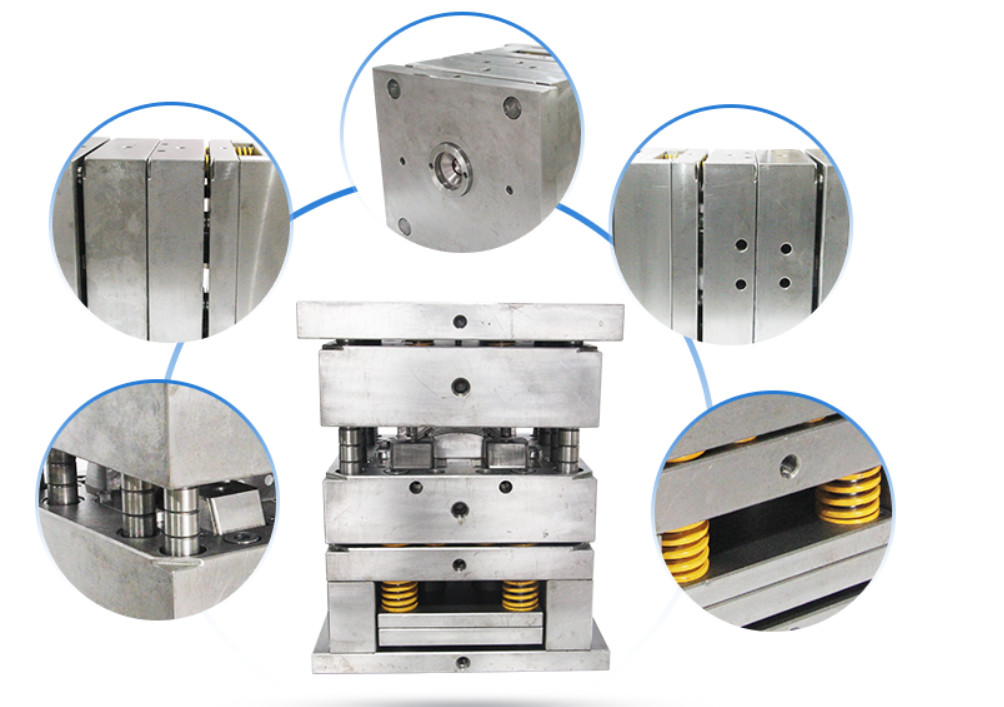 Hot Runner 738H Precision Injection Mould 30-50 Million Shots 3 Cavity Tooling