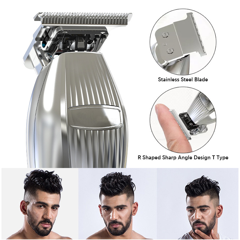 Waterproof Hair Cutting Trimmer Machine 10W With Low Noise T Blade