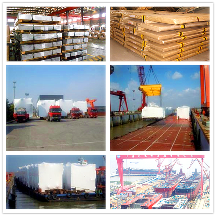 High strength AH32 DH32 ship building steel plate from China