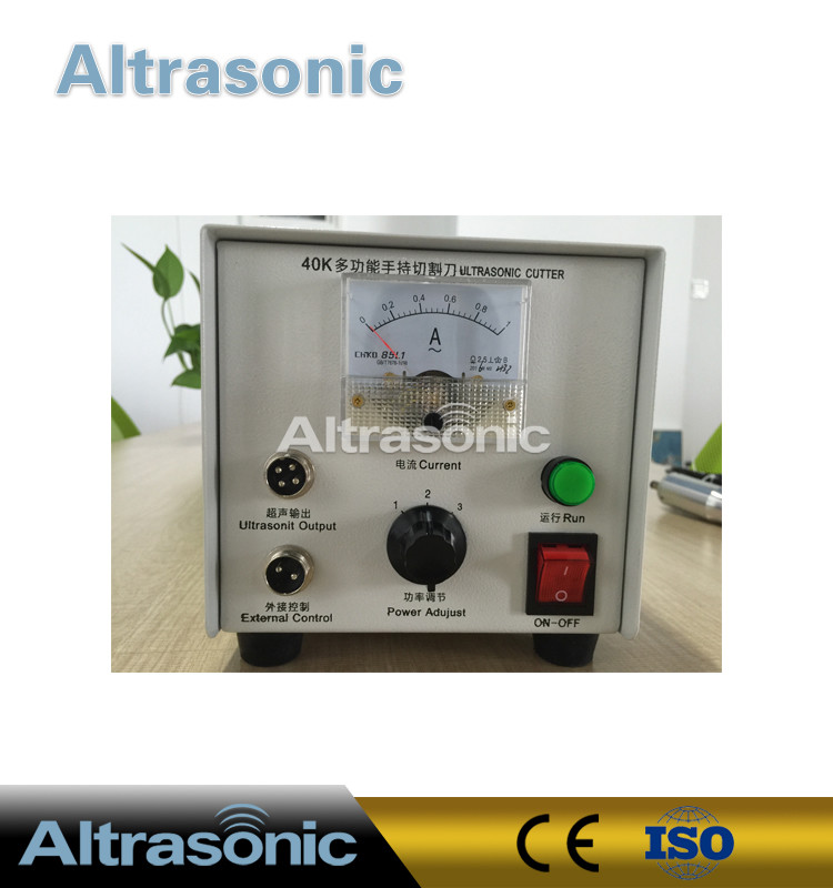 100W 40K Ultrasound Manual Cutting Machinery For Automobile Spare Parts