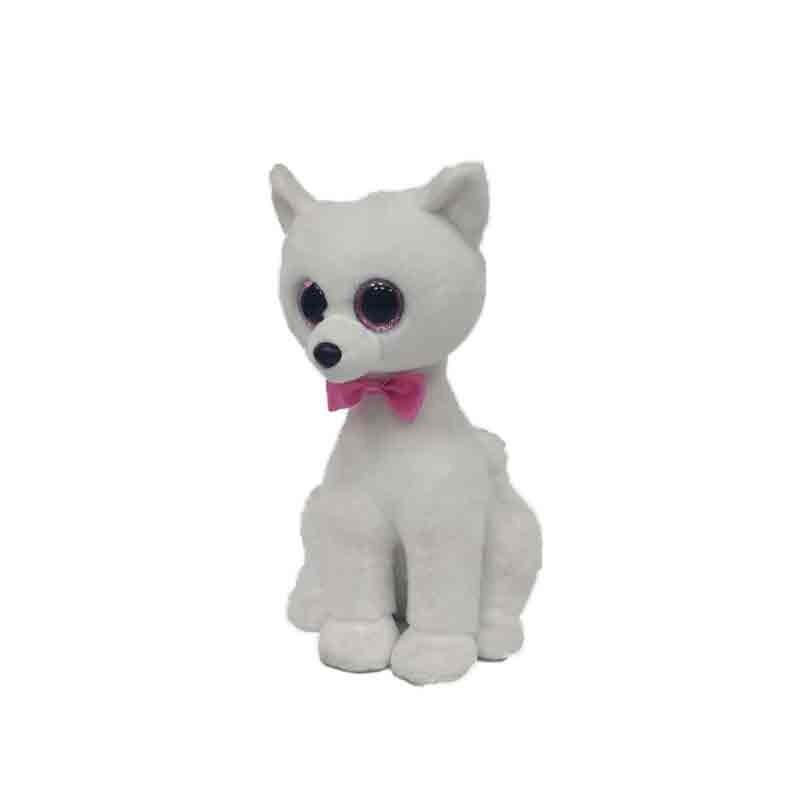 40CM Simulation White Cat Soft Toy Stuffed Animal Plush Toy Customized Gift