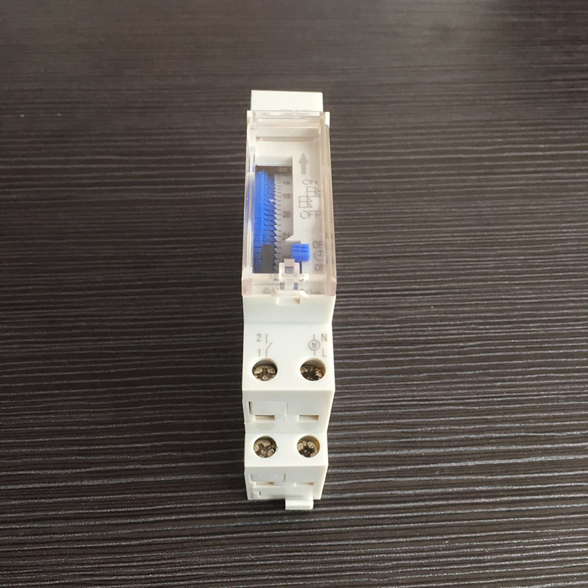 SUL180a 15 Minutes DIN Rail Mechanical Timer 24 Hours Daily Programmable Time Switch