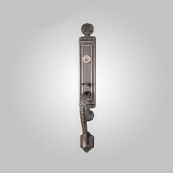 American Style Residential Entry Zinc Alloy Entrance Door Handlesets High