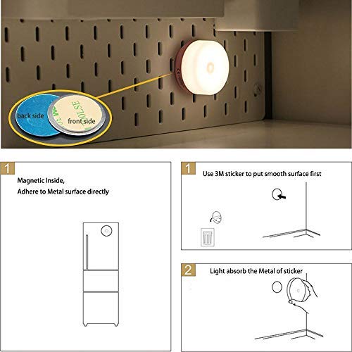 Dimmable DC6V 5000K Touch Sensor Bedside Lamp For Kids Children Adult