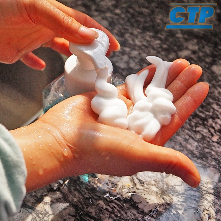 Customized Color PP Foam Pump Recycle 100% Environmentally Friendly Spring For Healthy Hands