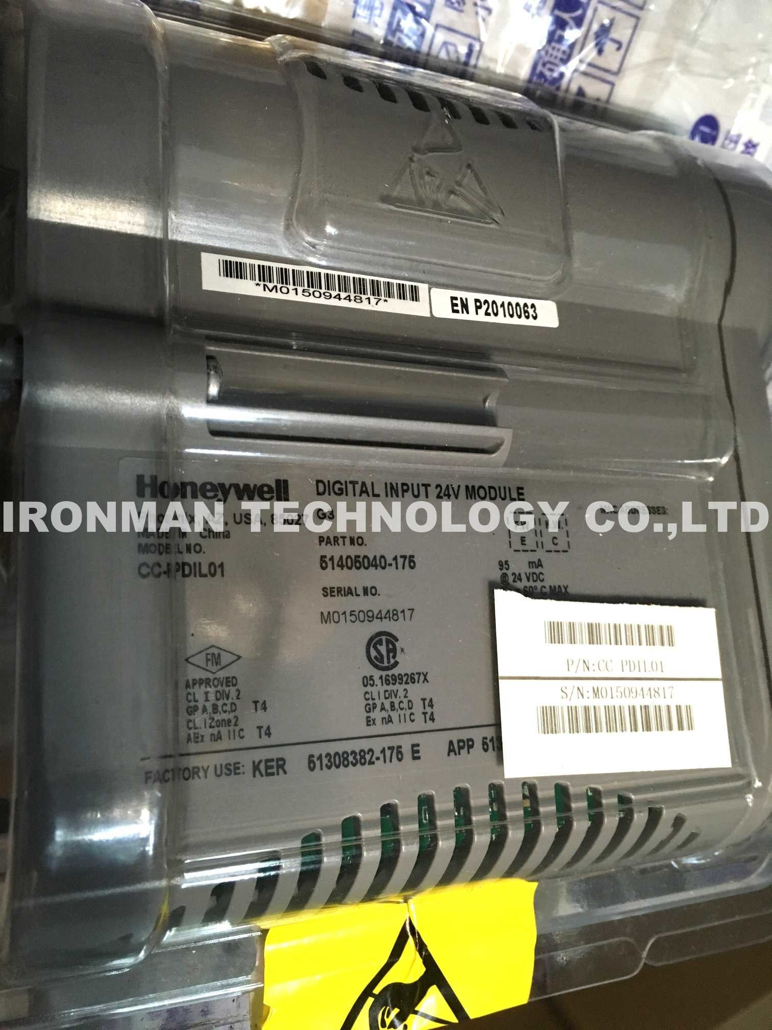CC-PDIL01 HONEYWELL PWA MODULE , DI 24V IO G3 CE CC Digital Input 24 volts DC