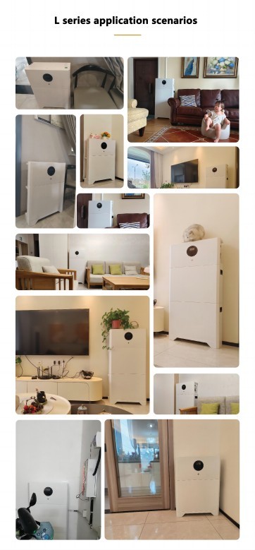 IP65 Quick Plug 51.2V 100A All In One ESS Solar Residential Battery Storage System Built In BMS For Solar Panel System